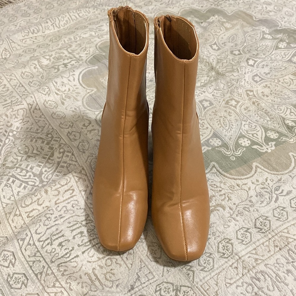 Tan Booties - Picture 2 of 10